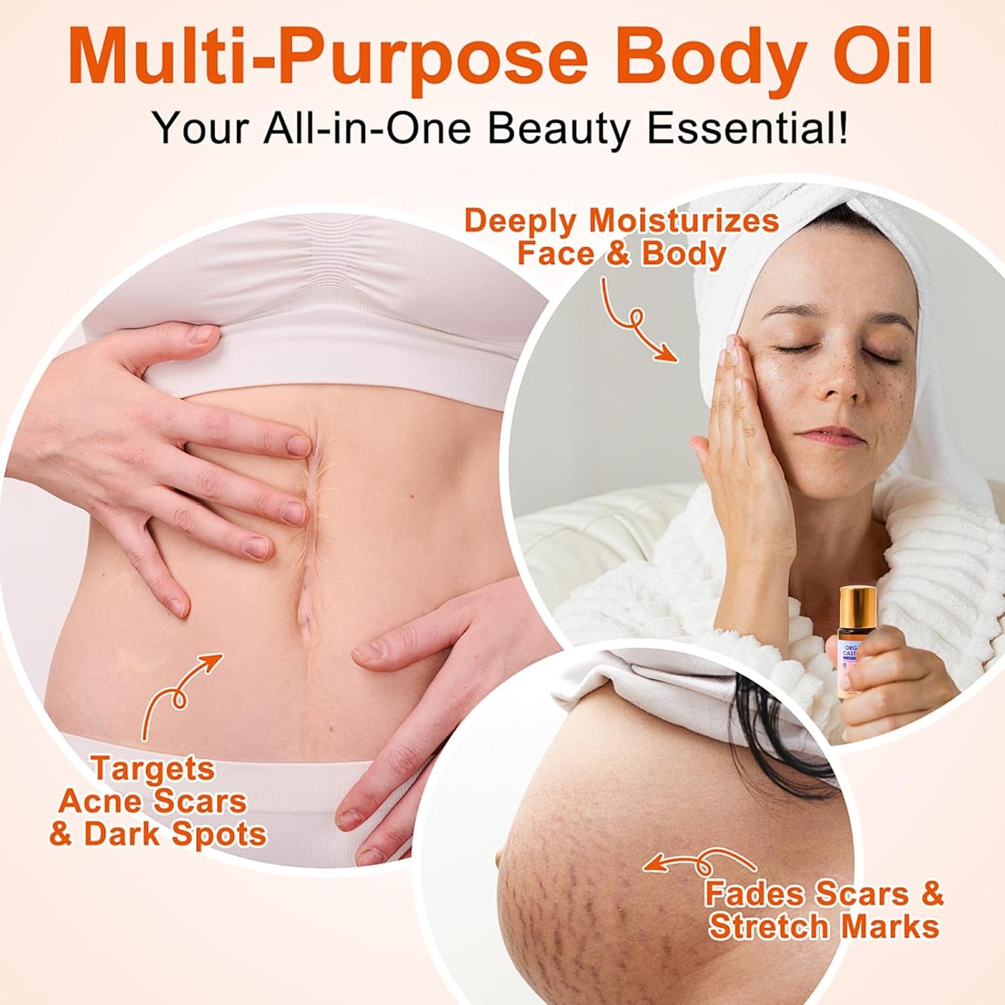 Orvanna Organic Castor Oil Roll-On